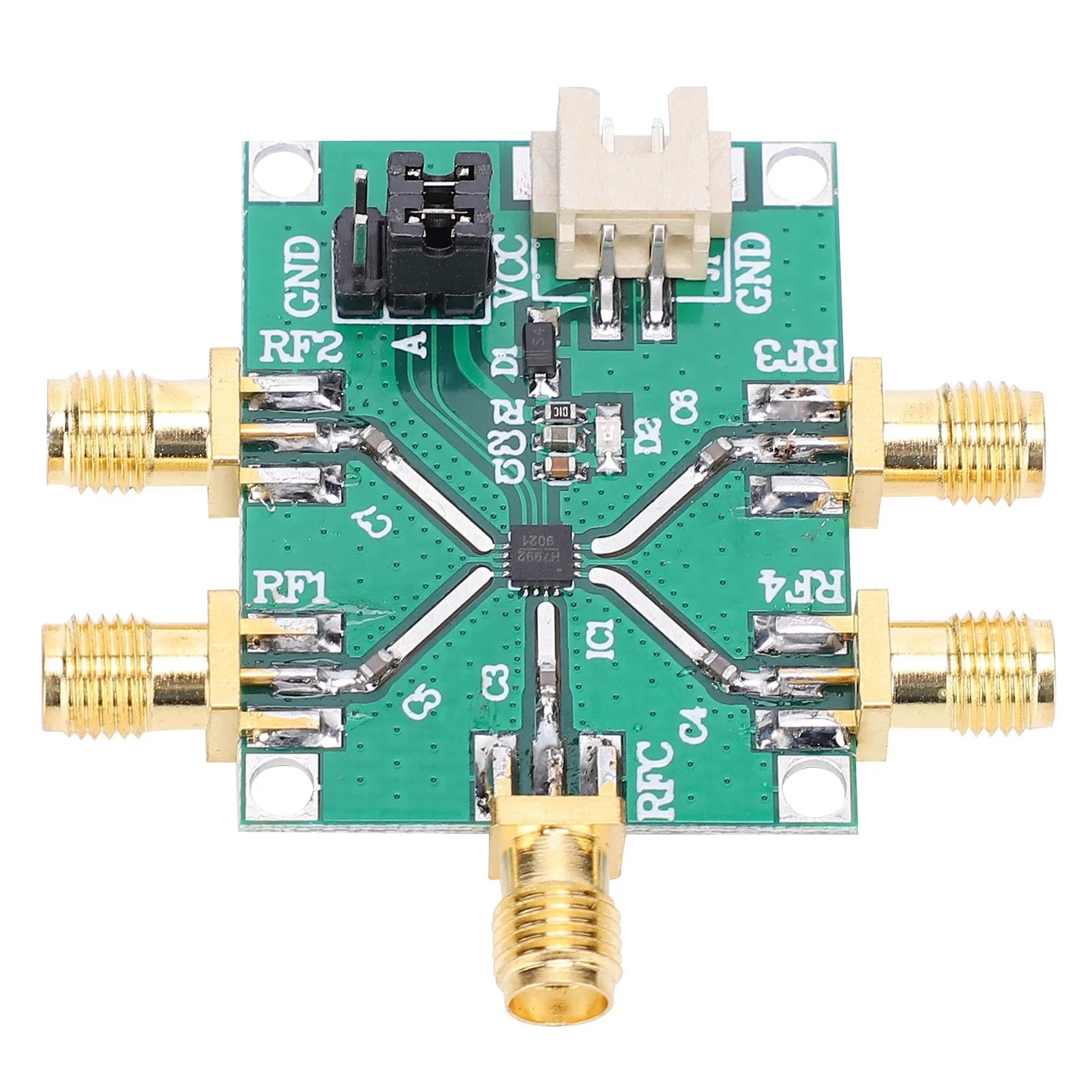RF Module Single‑Pole 4 Throw Non‑Reflective Electronic Component HMC7992 0.1-6GHz Non‑Reflective RF Module Peaceful Pleasures Health and Wellness