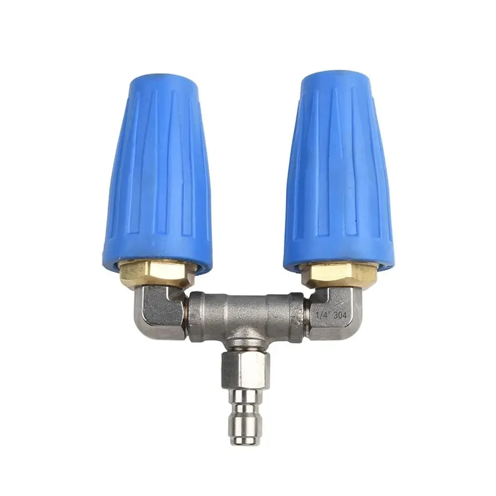 360° Dual Turbo Pressure Washer Nozzle | 4000 PSI 1/4"
