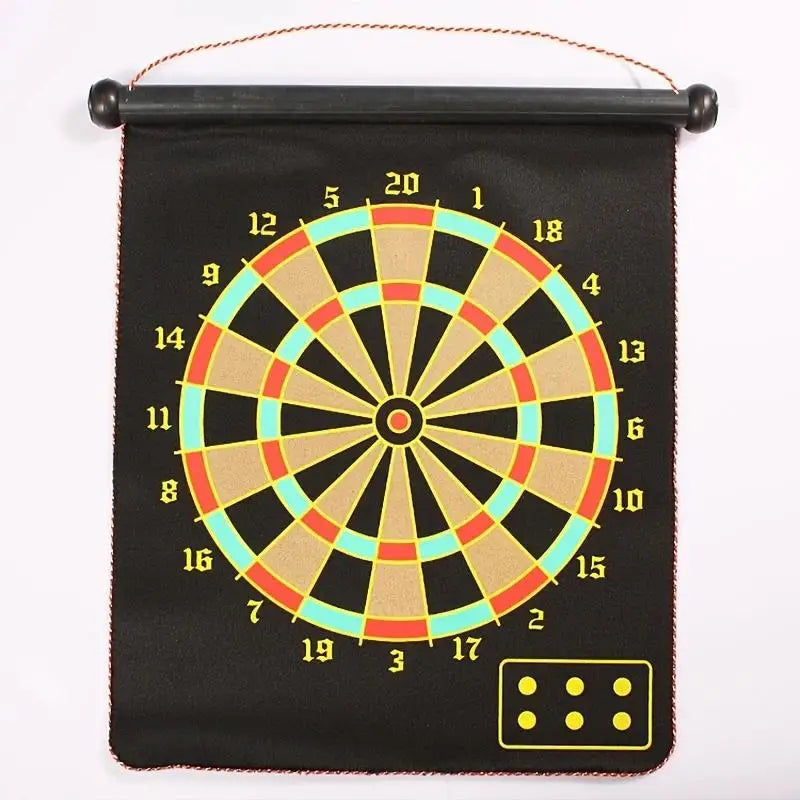 Magnetic Dart Board Set, 12 Inch & 15 Inch Magnetic Darts Target, Dual-Sided Magnetic Game Accessories, Includes 4/6 Darts Peaceful Pleasures Health and Wellness