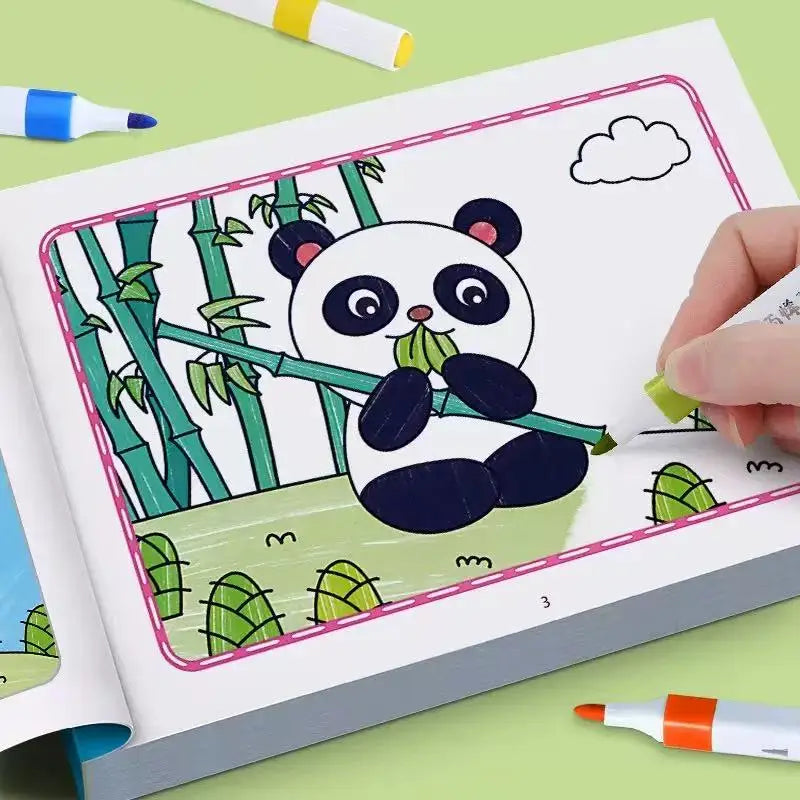 Boys Girls Children's Coloring Books Animals Baby Drawing Book School