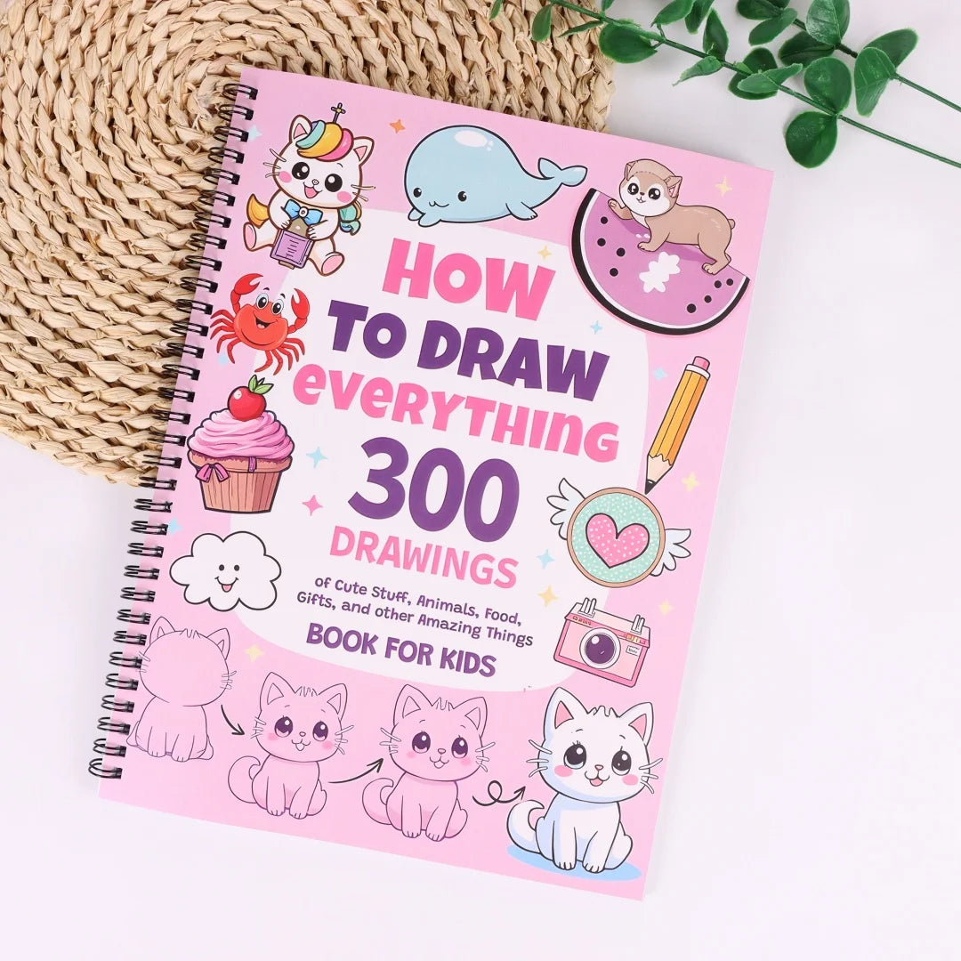 How Draw Everything 300 Drawings Cute Stuff Animals Food Gifts Other