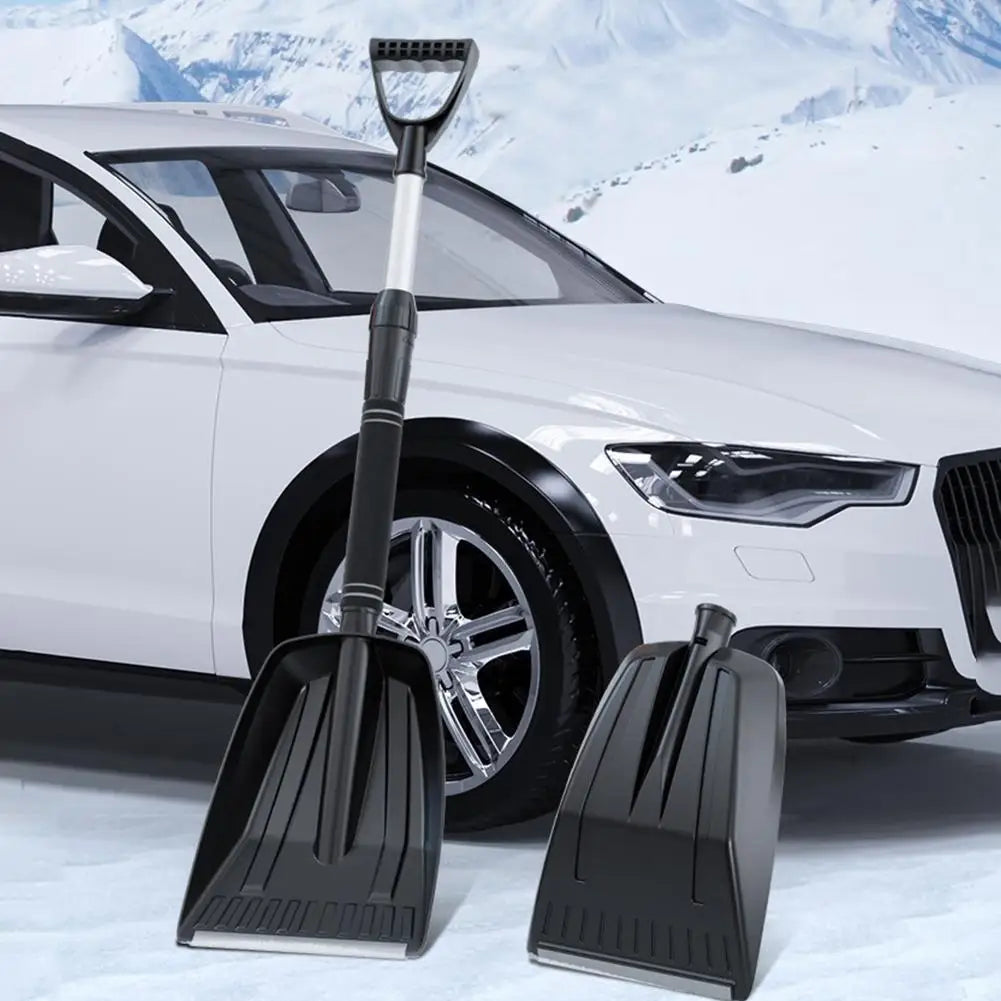 Portable Snow Shovel – Wide Blade, Telescopic & Detachable
