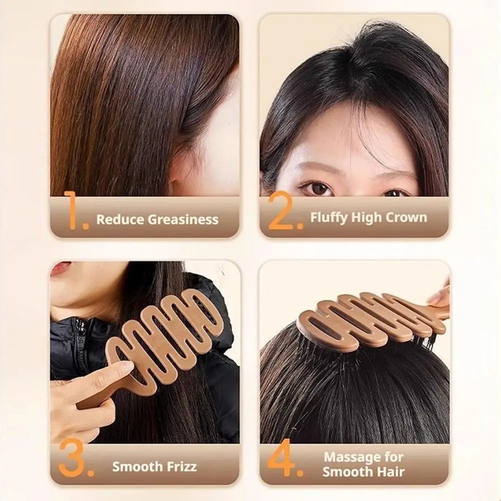Boar Bristle Paddle Hair Brush – Anti-Static Detangling Brush