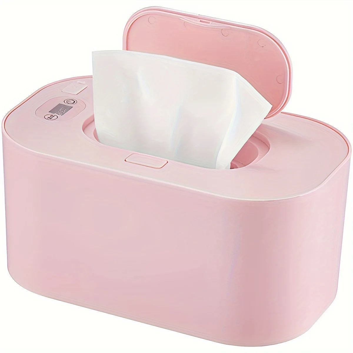 Baby Wipe Warmer Digital Display | USB, 3-Temp, Large Capacity