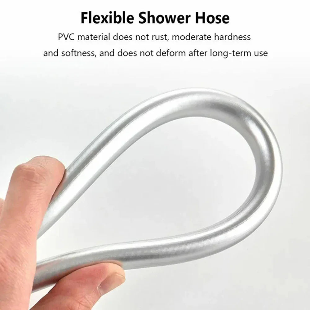High Pressure PVC Shower Hose 1.5M 2M 3M – Anti-Kink G1/2