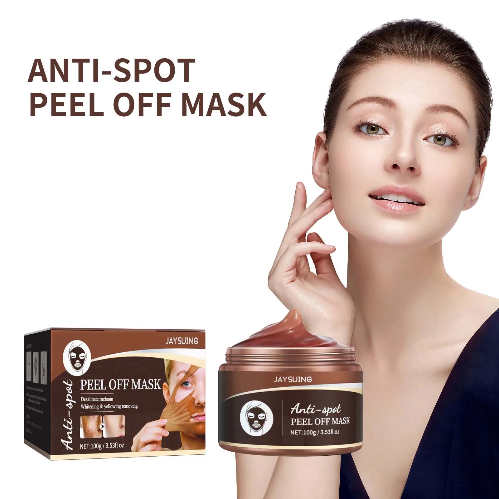 Firming Brighten Facial Peel-Off Mask Reduce Melanin Production Improve Dullness Deep Nourish Skin Moisturiz Sleep Facial Mask Peaceful Pleasures Health and Wellness