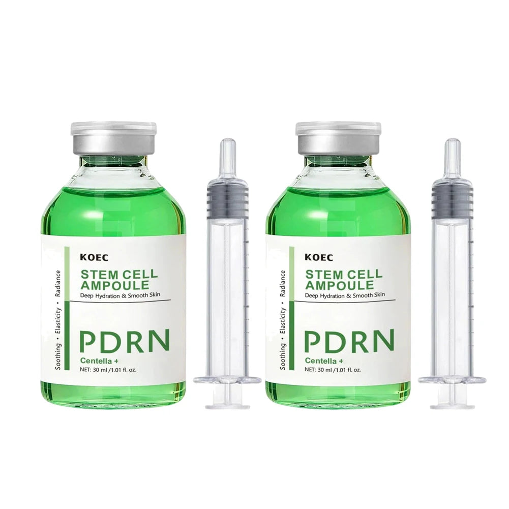 Centella PDRN Salmon Ampoule Serum Advanced Deep Repair Skin Barrier Serum For Face Firming Brightening Facial Essence Peaceful Pleasures Health and Wellness 2PCS