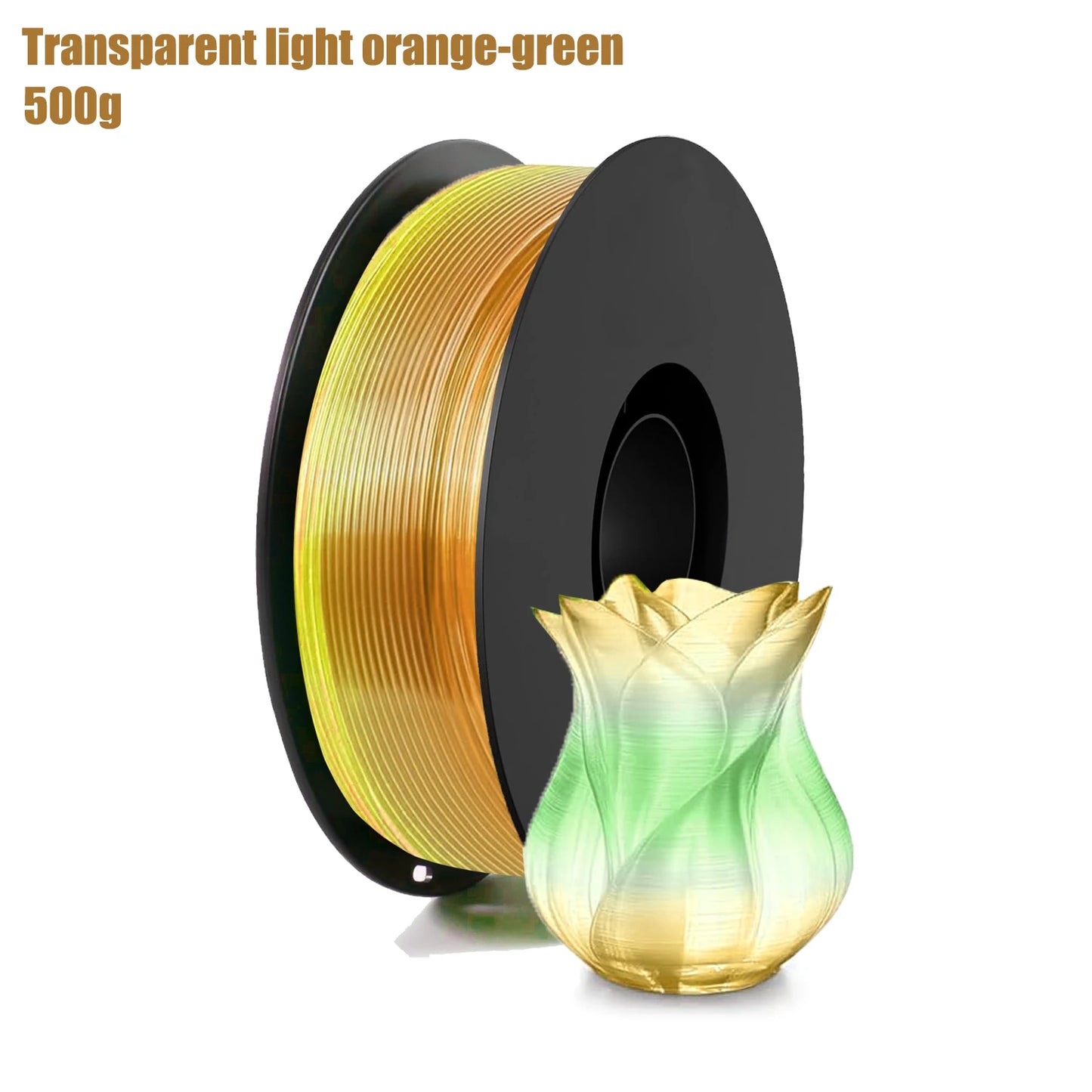 Gradient Multi-Color PLA Filament 1.75mm Bundle | 3D Maliang