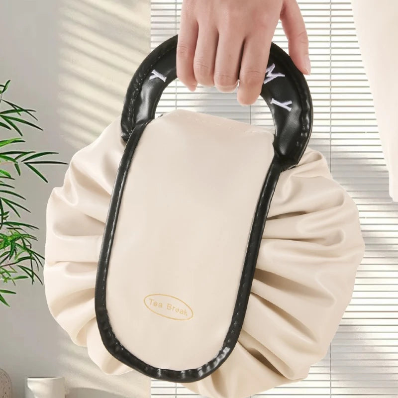 Large Waterproof Foldable Travel Makeup Bag | Cosmetic Organizer