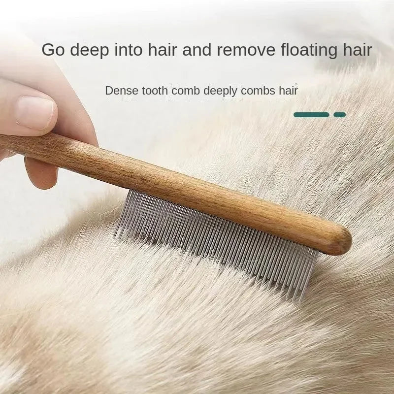 Cats Brush Things for Cats Removes Hair Pet Grooming Fine Tooth Comb Accessories Flea Artifact Products Pets Home Garden Scraper Peaceful Pleasures Health and Wellness