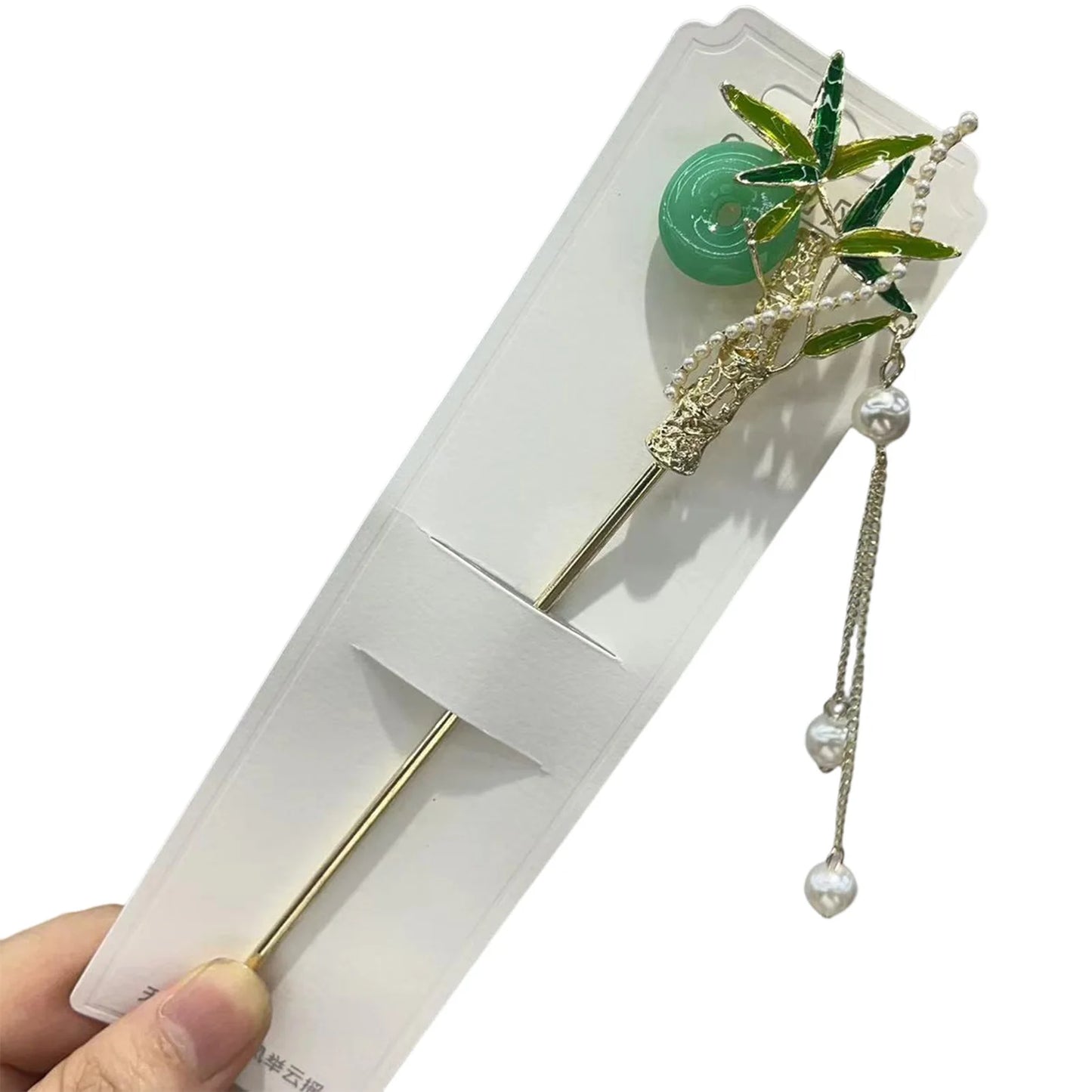 Chinese Floral Hair Stick with Tassel | Retro Hanfu Headwear Gift