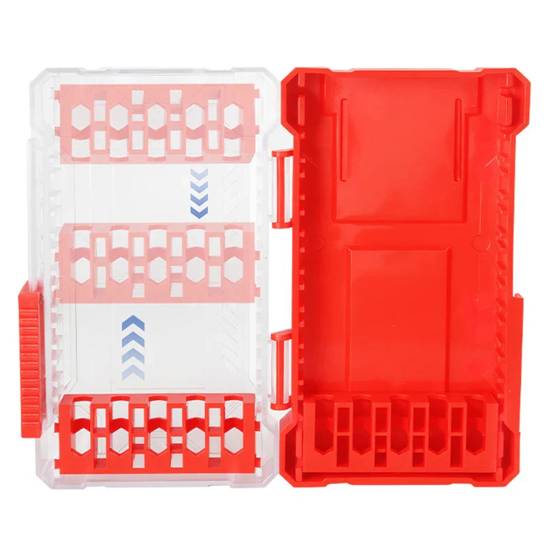 Portable Hex Drill Bit Case – 5 Sizes, Water-Resistant Storage