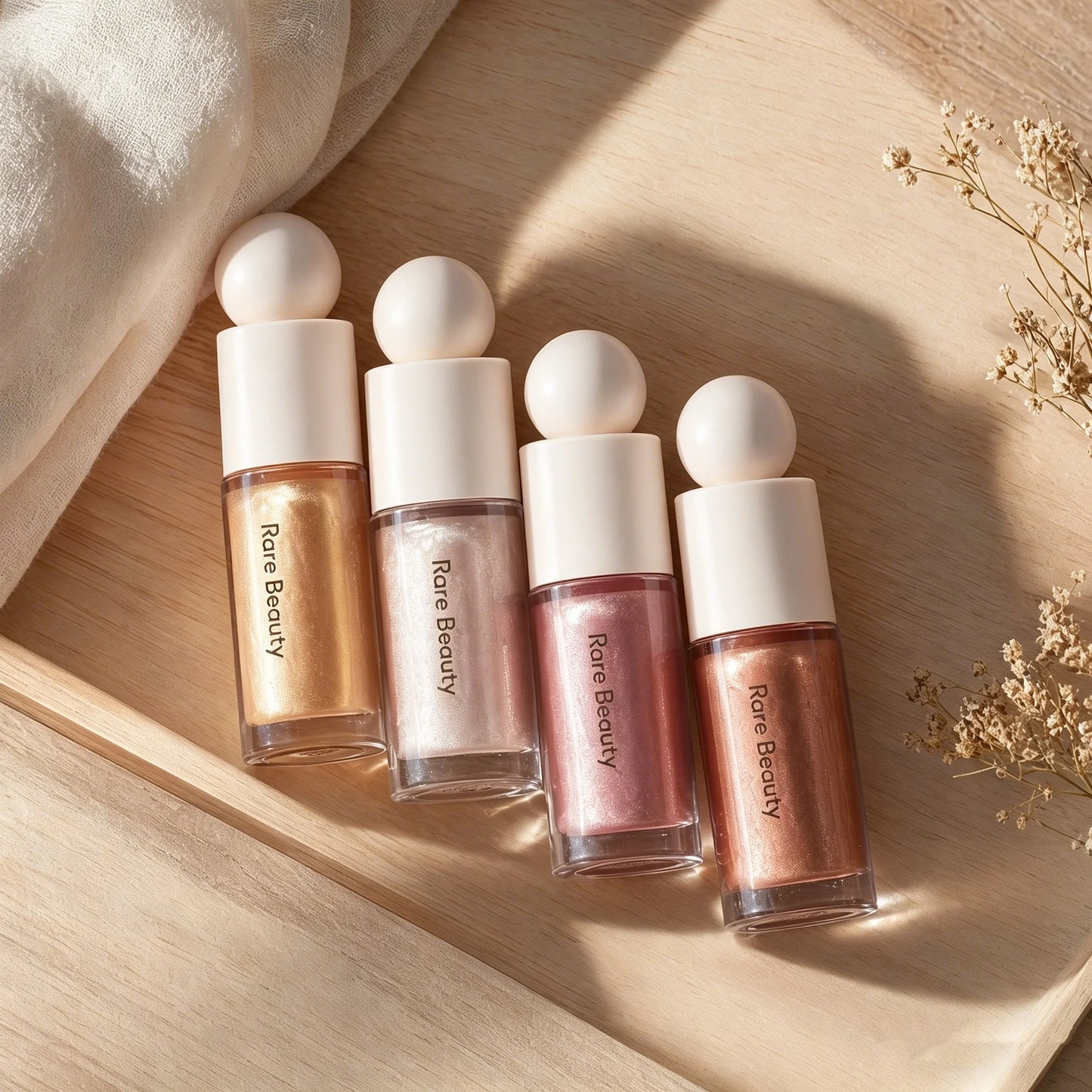 Rare Beauty Liquid Lip Gloss, Blush & Highlighter | Waterproof