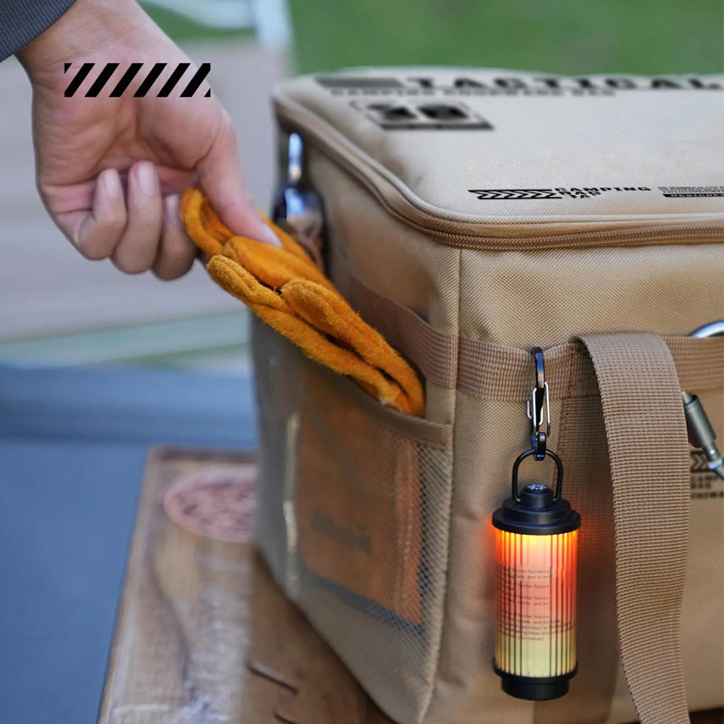 30L Foldable Camping Storage Bag | Waterproof Gear Organizer