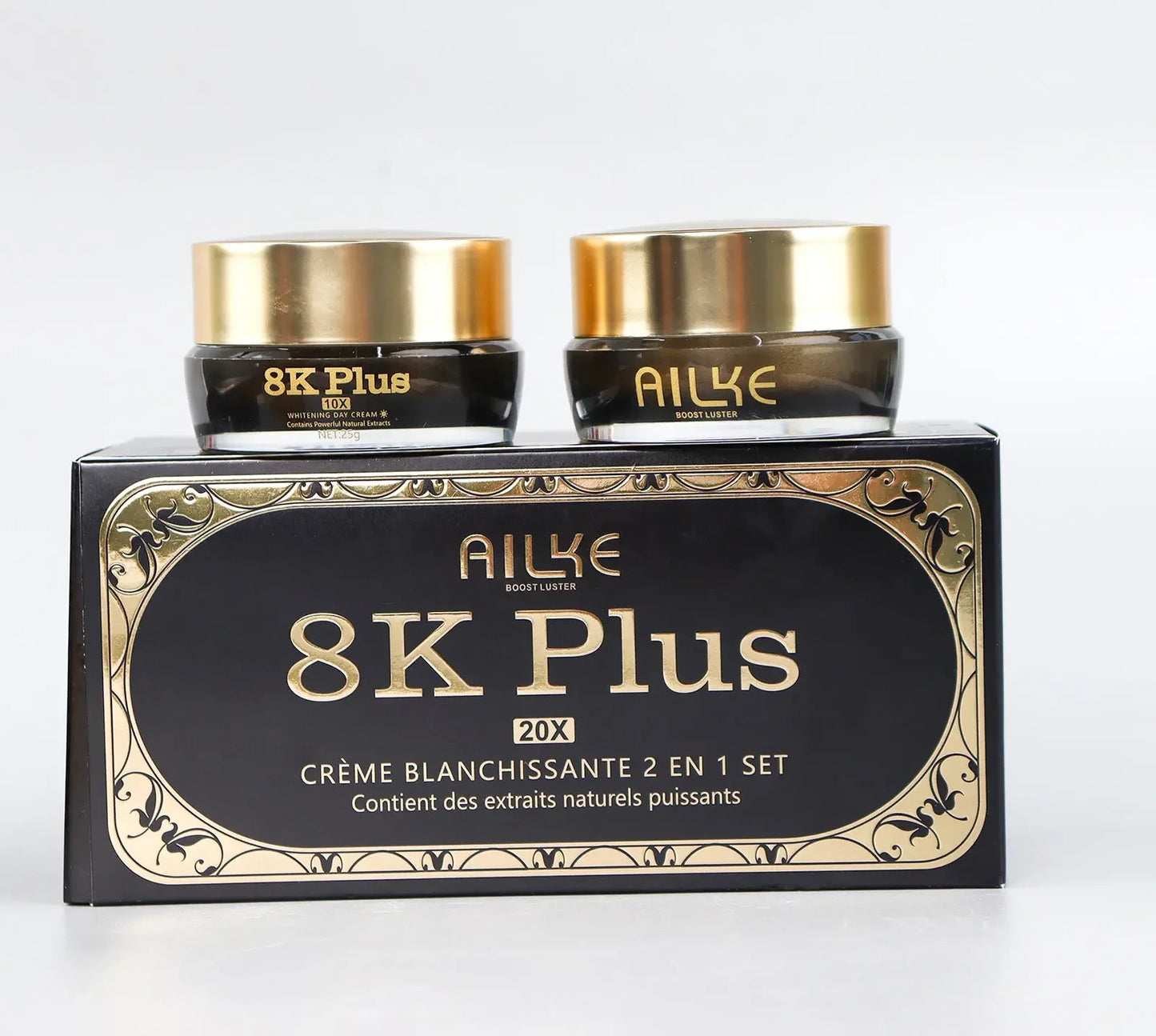 AILKE Whitening Face Cream with Collagen & Glutathione – Day & Night Peaceful Pleasures Health and Wellness