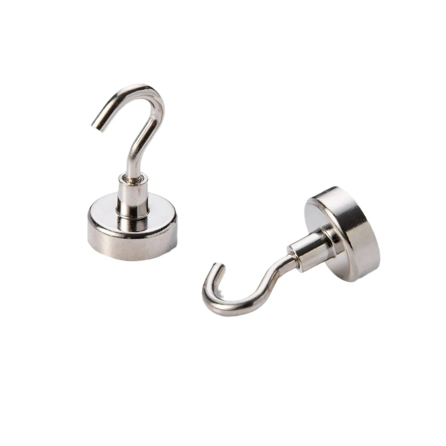 No Drill Wall Hook Heavy Duty 50kg Magnetic Hooks Black Rustproof Industrial Strength for Kitchen Room Suction Cup Storage Peaceful Pleasures Health and Wellness