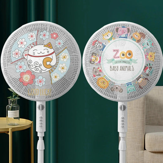 Universal Electric Fan Safety Cover | Baby & Child Anti-Pinch Net Fan Safety Cover Peaceful Pleasures Health and Wellness