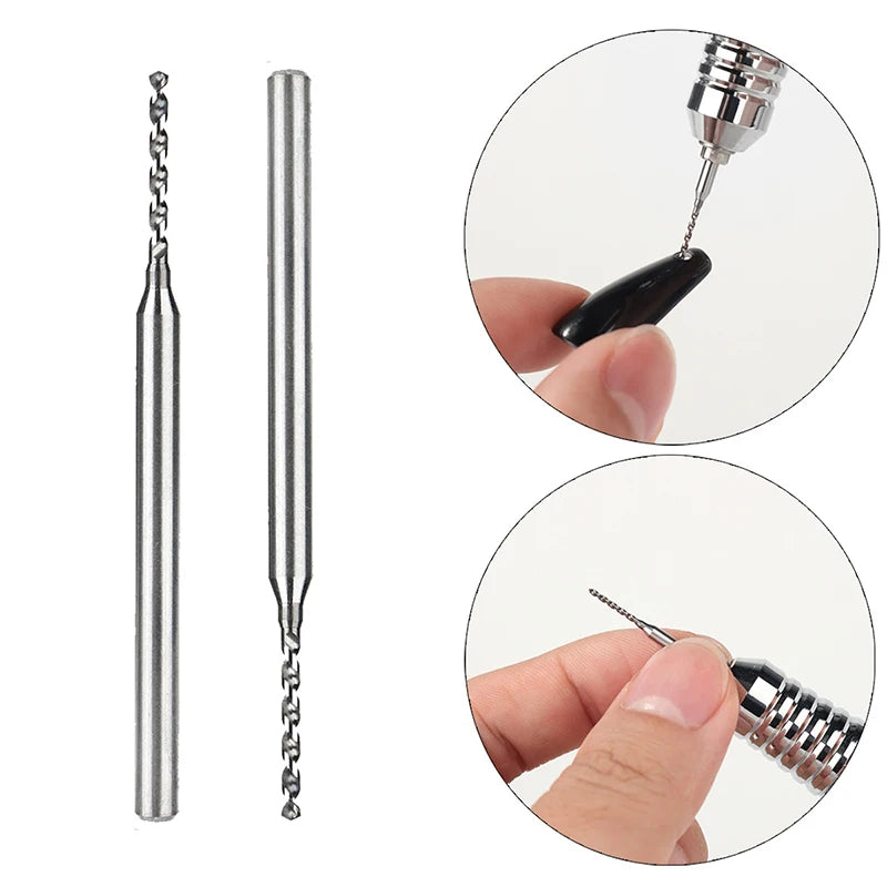 Nail Perforation Grinding Head Tungsten Steel Nail Drill Bits Manicure Tool Nai Polishing Machine Accessories Peaceful Pleasures Health and Wellness