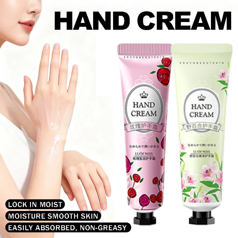 5-Piece Hand Cream Set – 5 Scents, Deep Hydration Gift
