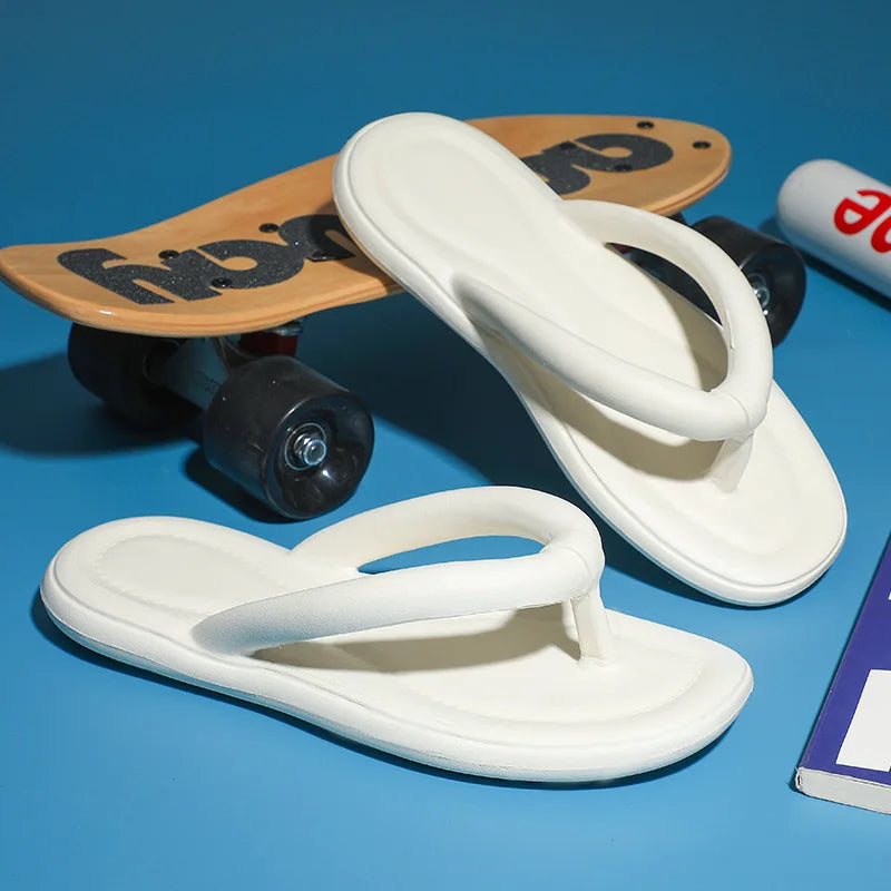 Men's EVA Pillow Flip Flops | Non-Slip Beach Pool Slides