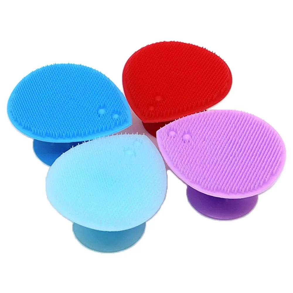 Oft Portable Face Cleansing Pad Comfortable Face Exfoliator Scrubbers Silicone Facial Cleansing Brush Peaceful Pleasures Health and Wellness