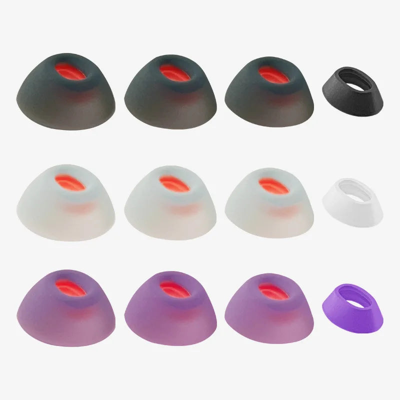 4 Pairs For JBL Tune Flex Earbud Covers Silicone Earcups Tune Flex Ear Caps Bluetooth-Compatible Headset Accessories Peaceful Pleasures Health and Wellness