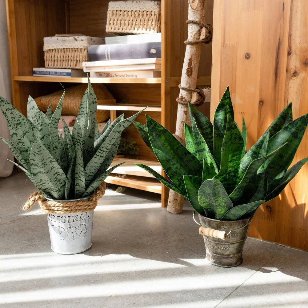 Shelf Decoration Table Centerpieces Height Fake Green Plants