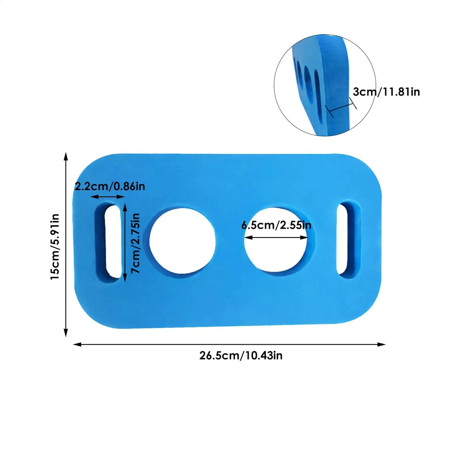 Pool Noodle Connectors – EVA Swim Training Aid 3-Pack