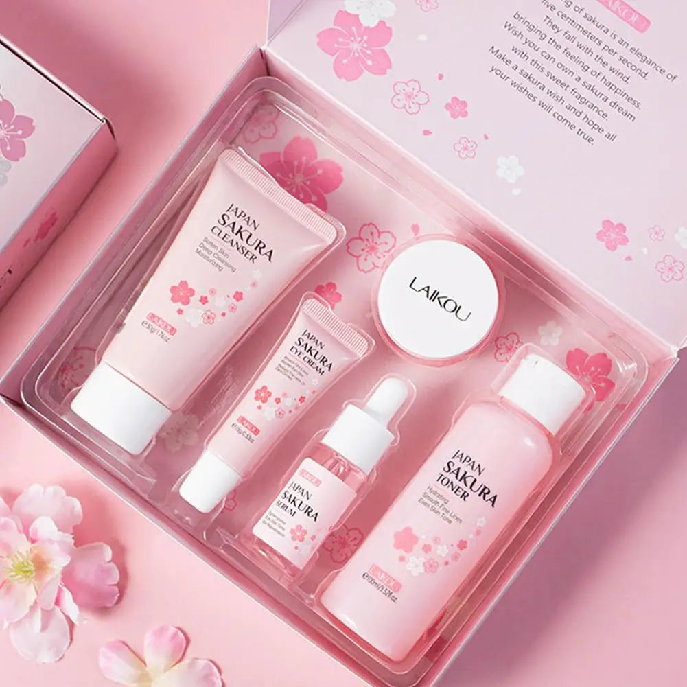 BIOAOUA Centella Asiatica 6-Piece Skincare Set – Brighten & Firm