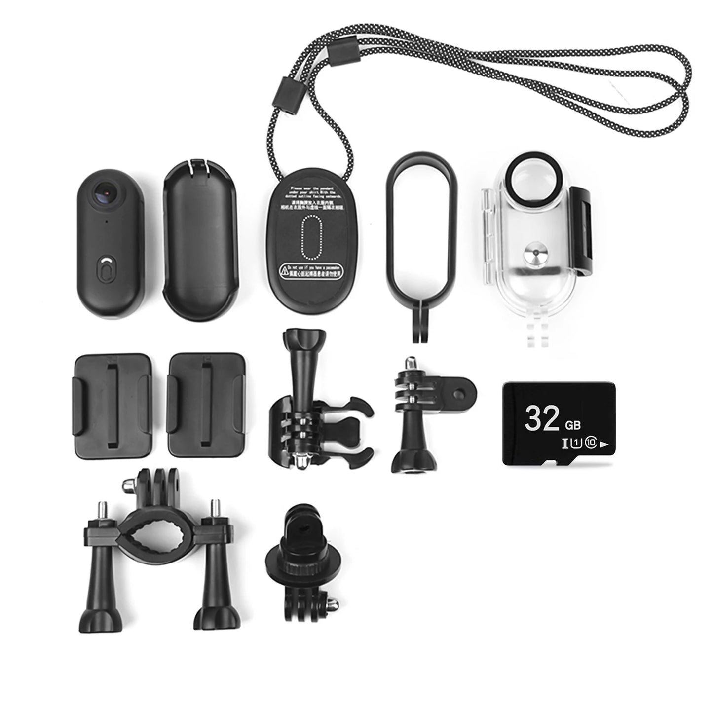 1080P Wifi Sports Action Camera 120 Wide Angle Magnetic Lanyard Water