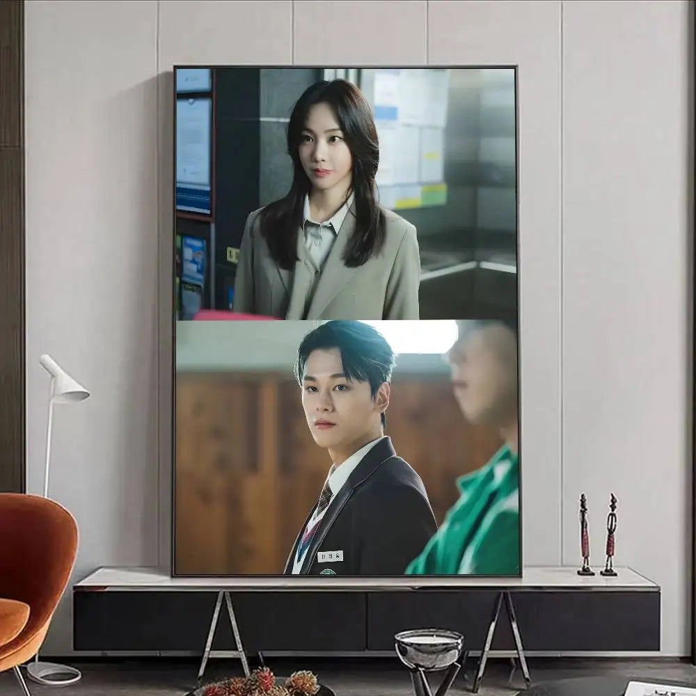 Hot Kdrama S-Study group Poster HD art poster for home living room bar office decoration sticky waterproof Peaceful Pleasures Health and Wellness z25 50X70cmNoframe