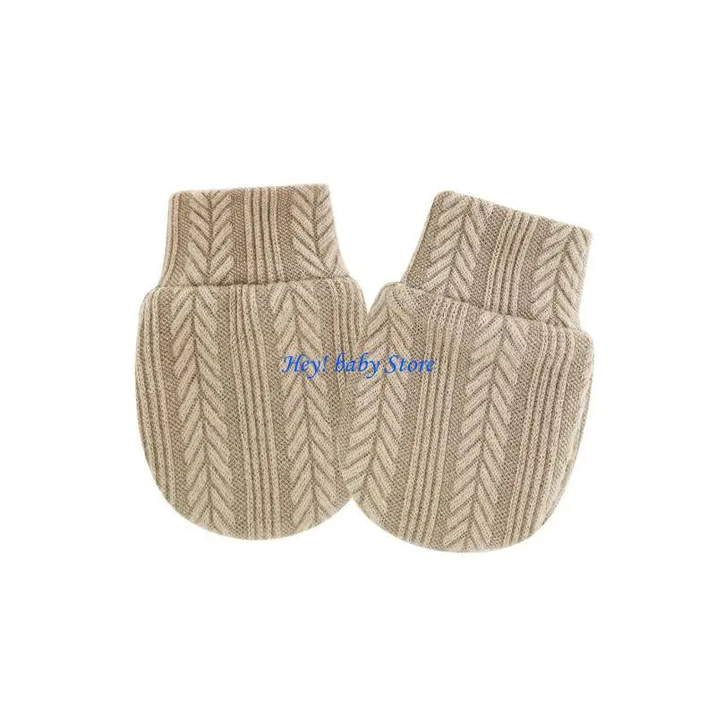 Newborn Scratch Proof Mittens | Soft Cotton Baby Hand Covers