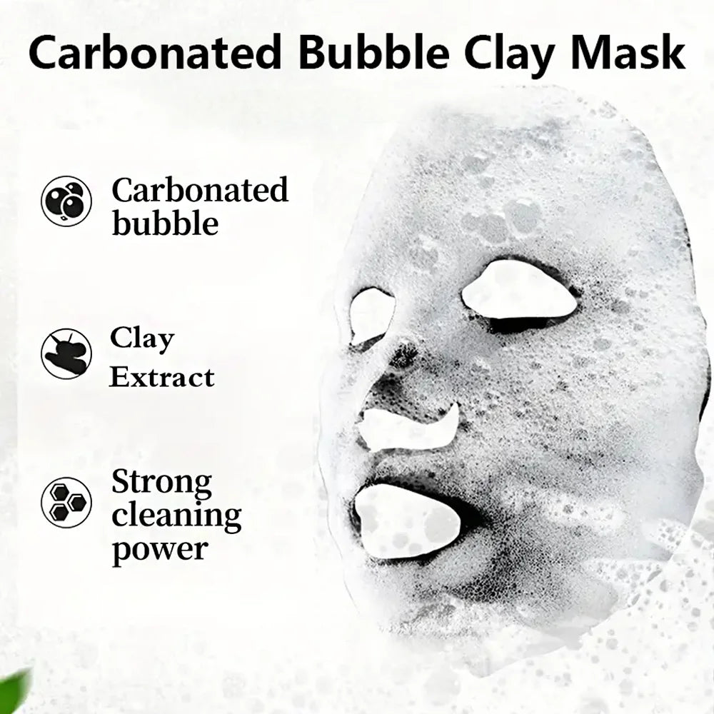 YUITIKUE Bubble Face Mask – Blackhead & Pore Tightening Gel Bubble Face Mask Peaceful Pleasures Health and Wellness