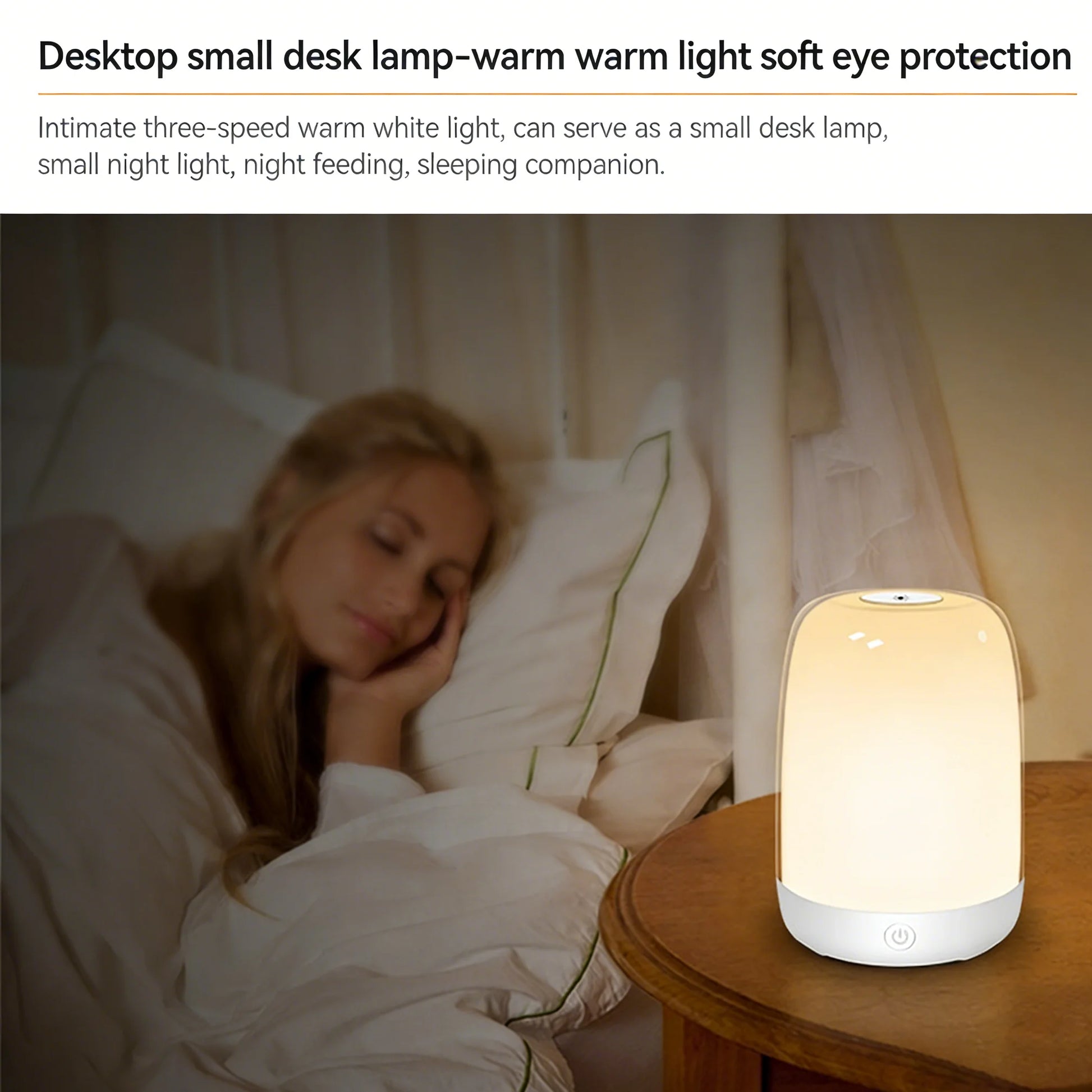 Touch Wake Up Night Light With Sunrise Simulation Alarm Clock Warm White Bedside Lamp Fit For Kid Bedrooms Peaceful Pleasures Health and Wellness