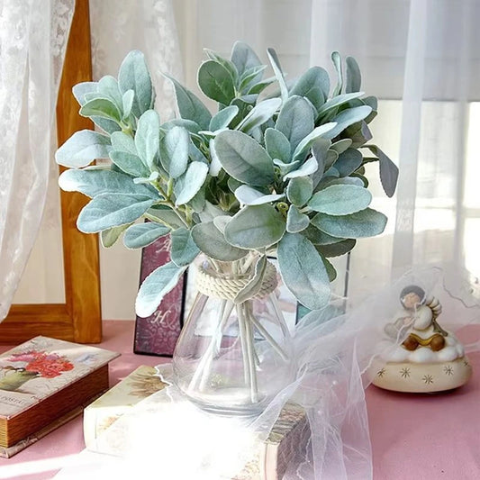 Artificial Flocking Rabbit Ear Grass Stems | Vase & DIY Decor Artificial Grass Stems Peaceful Pleasures Health and Wellness