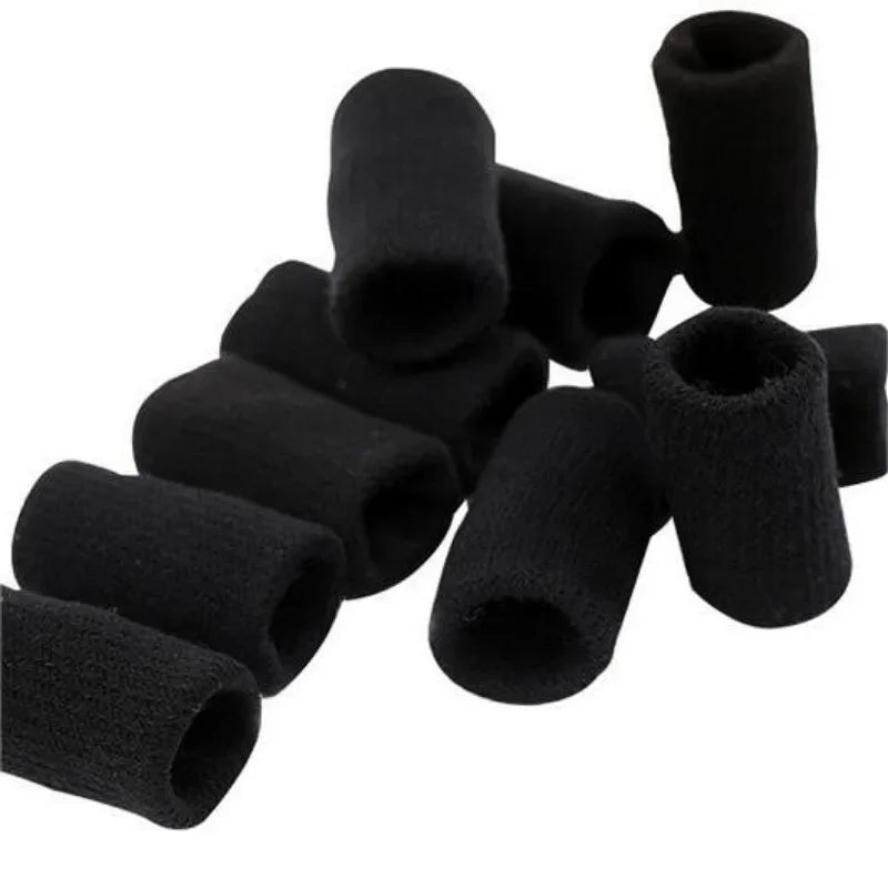 10-Pack Elastic Finger Protector Sleeves | Basketball Volleyball Finger Protector Sleeves Peaceful Pleasures Health and Wellness