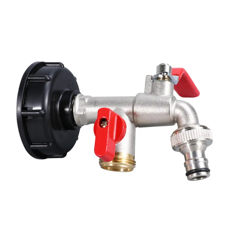 IBC Tank Tap Adapter S60x6 to 16mm Quick Connect Valve Fitting