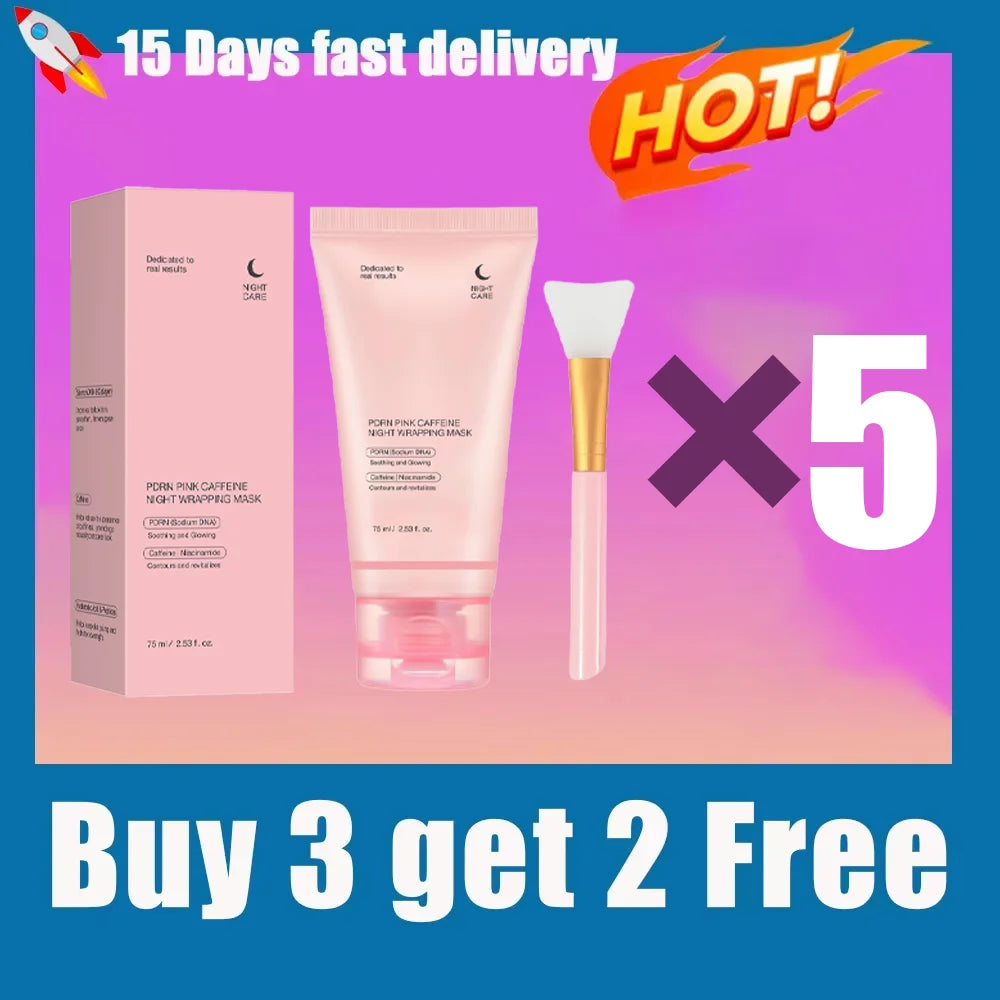 Korean Night Collagen Sleep Mask: Gently Firms, Reduces Puffiness for Refined Contours & Glass-Like Skin Peaceful Pleasures Health and Wellness Buy 3 Get 2 Free