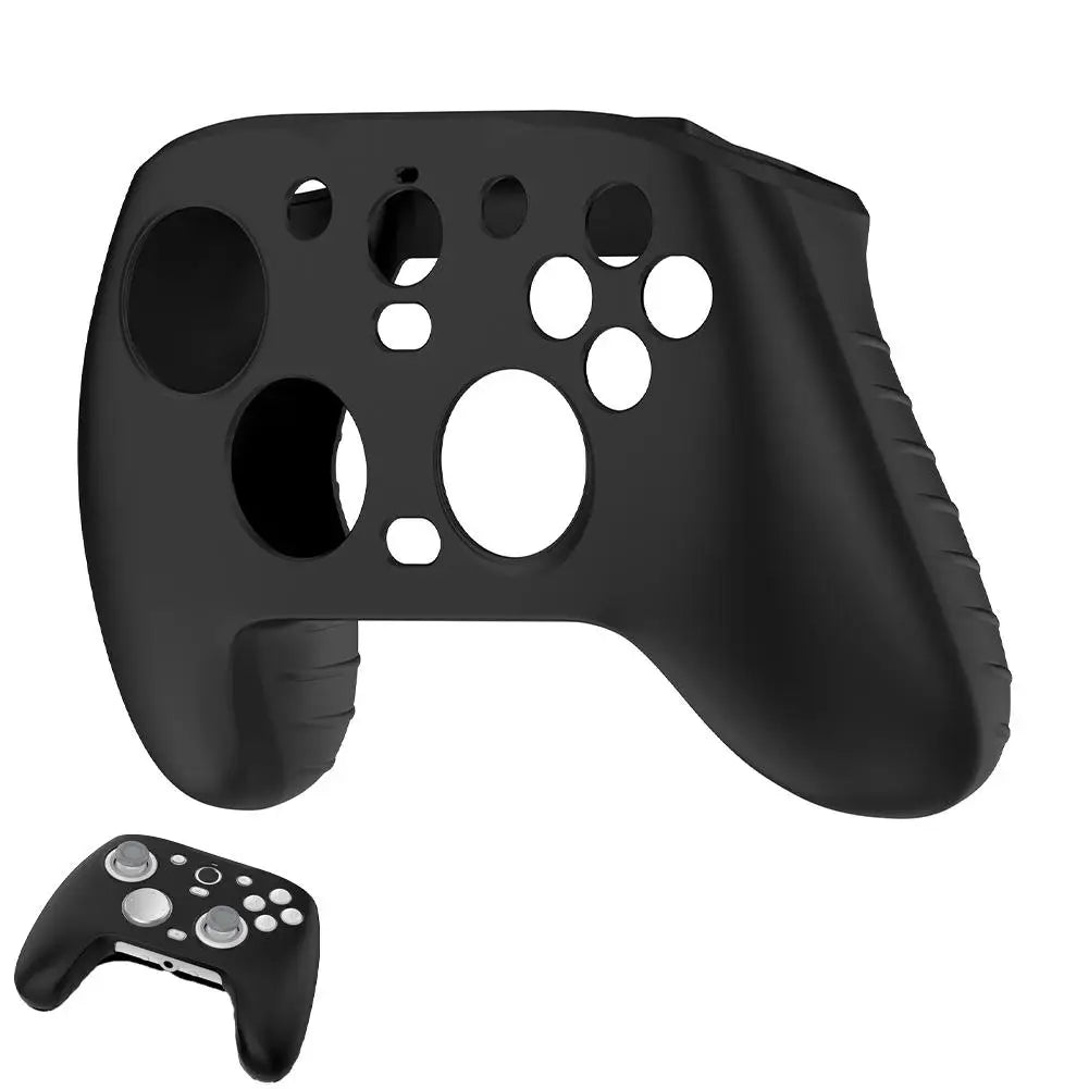 For Gamesir G7 Pro/G7 SE Silicone Protective Case/gamepad Shell Anti Scratch Heat Dissipation Non-slip Bump Proof Peaceful Pleasures Health and Wellness black