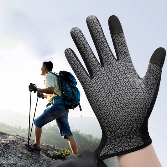 Outdoor Hiking & Climbing Gloves – Anti-Slip, UPF 50+ UV Protection Outdoor Sport Gloves Peaceful Pleasures Health and Wellness