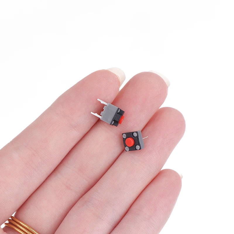 10Pcs Wireless Mouse Wired Mouse Button Micro Switch DIY Accessories For Kailh Mute Button 4.3/7.3MM Silent Switch Peaceful Pleasures Health and Wellness