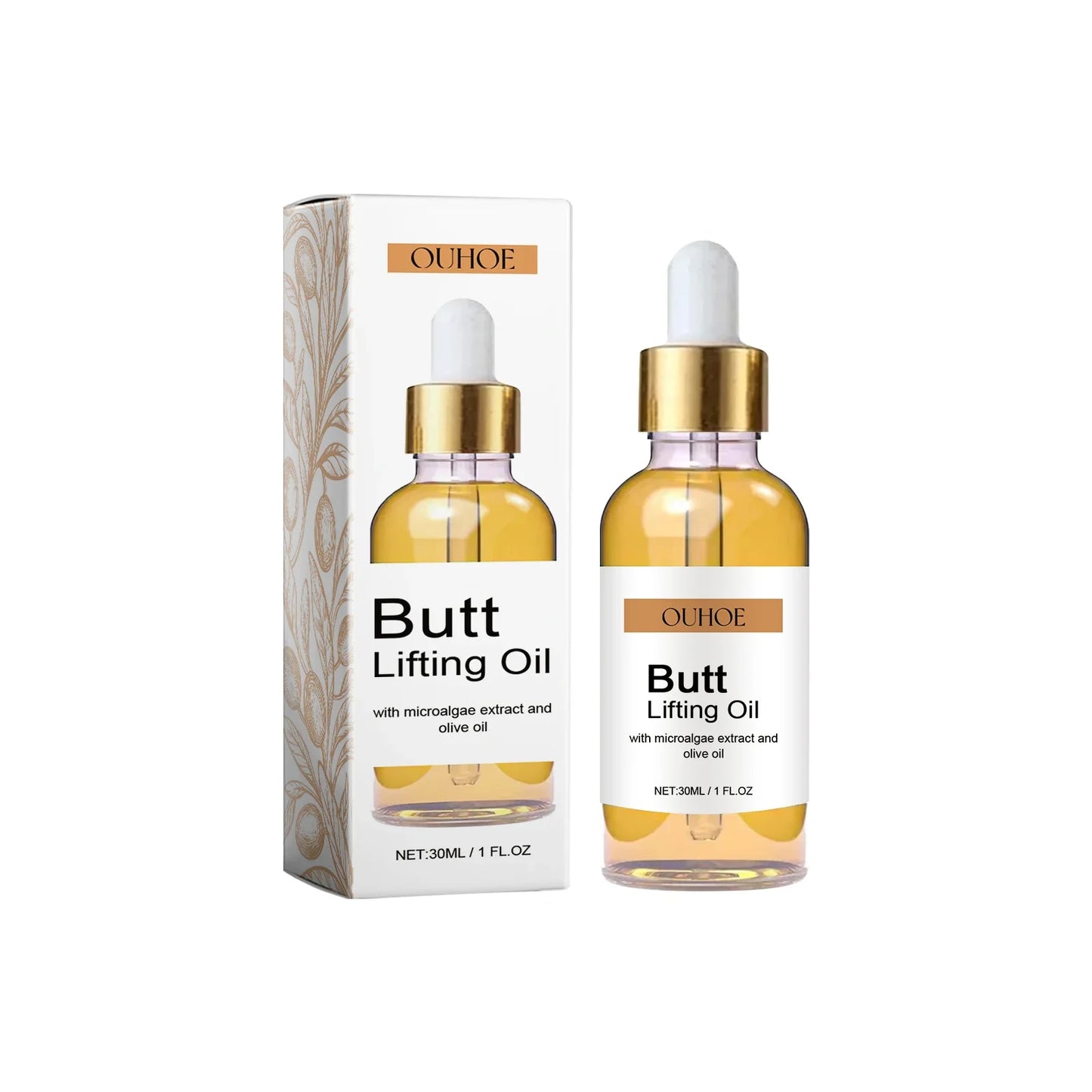Buttock Firming & Lifting Massage Oil – Tones & Moisturizes Skin