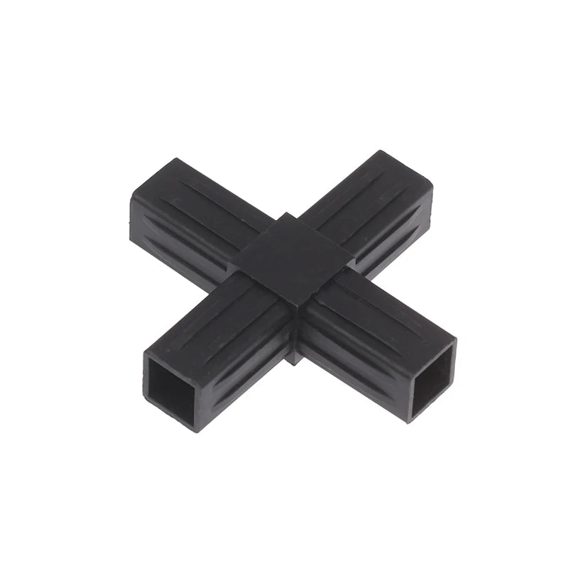New 1/5Pcs 20MM 2/3/4-/5-way Cross Square Pipe Fittings 20X20Pipe Angle Code Hexagonal Through Plastic Fittings ABS Connector Peaceful Pleasures Health and Wellness 06 1pc