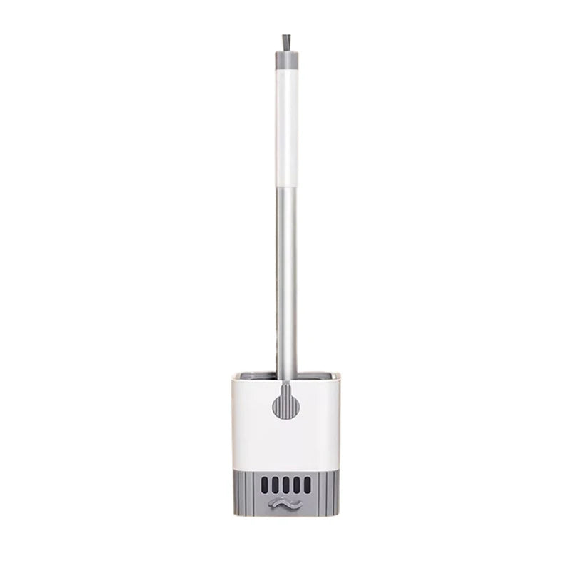 HELTC Toilet Brush & Holder Set | Multi-Functional Bathroom