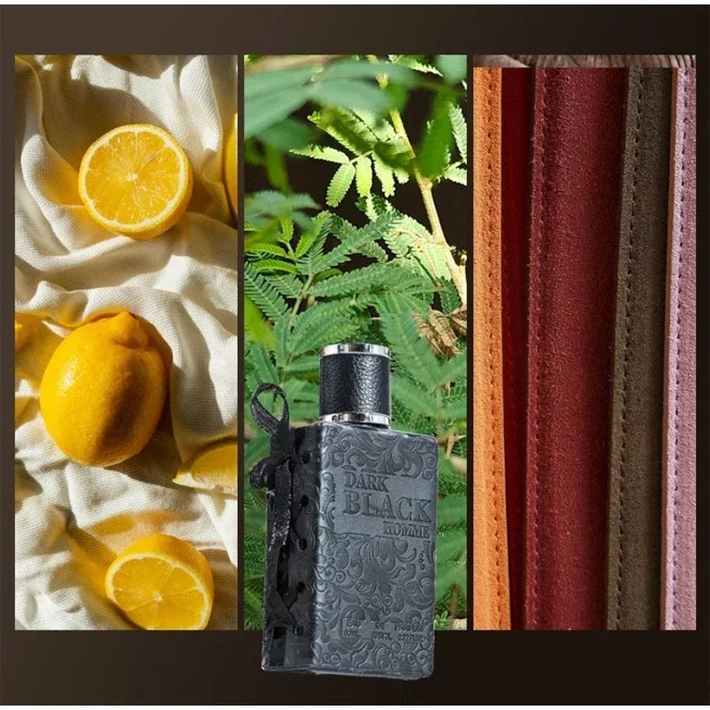 Men Cologne Perfume Fresh Gentleman Fragrance With Long-lasting Scent 80ml Eau De Toilette Woody Aromatic Notes Dating Perfume Peaceful Pleasures Health and Wellness