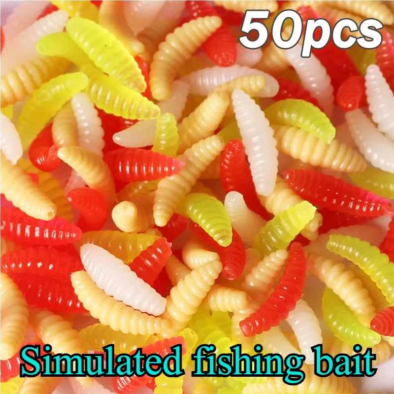 NEW 2026 Fishing Bait Fishing Lure Artificial Bug Smell Worms Gear For Outdoor Fishing Peaceful Pleasures Health and Wellness