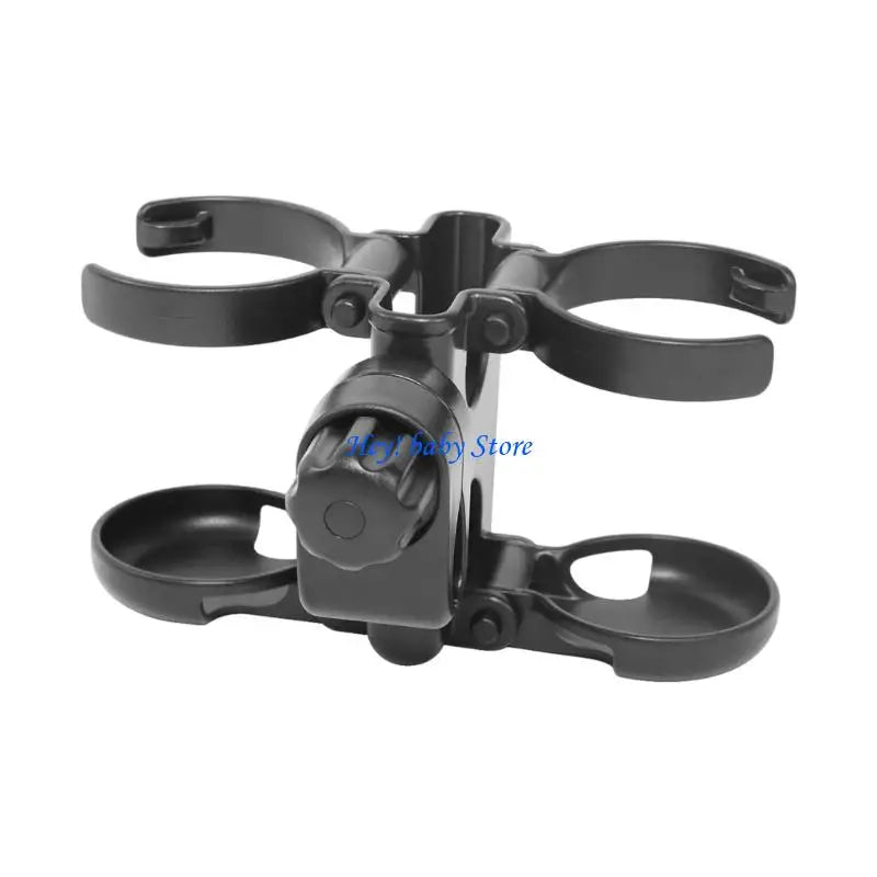 3-in-1 Stroller Cup Holder & Phone Mount | 360° Foldable