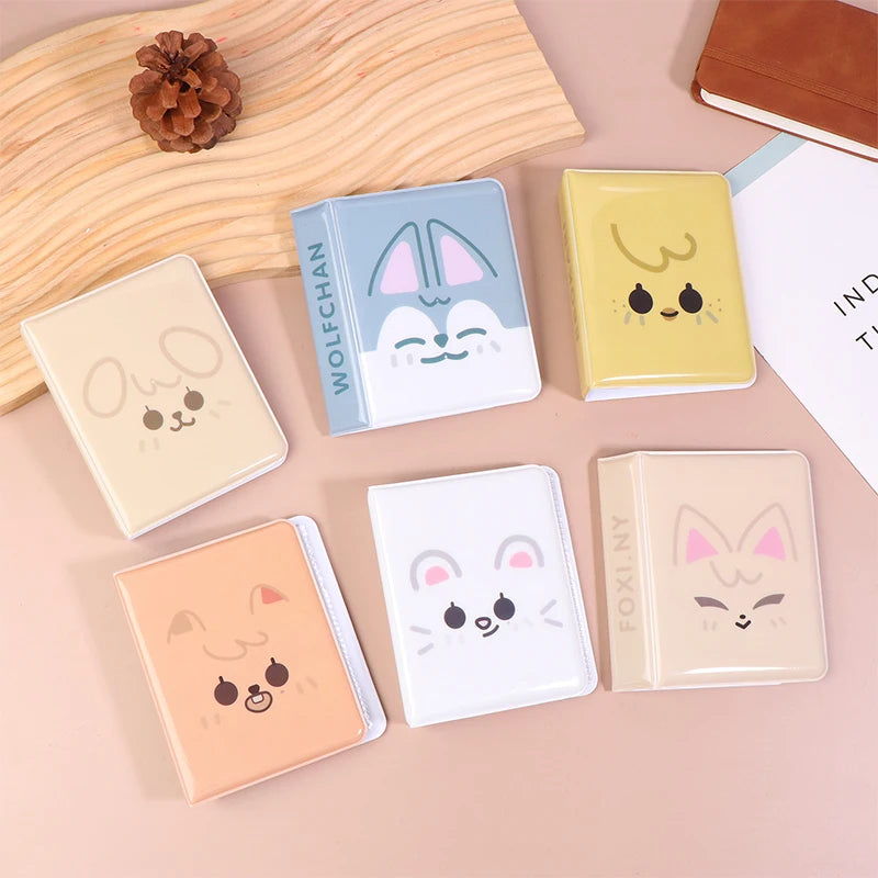 3 Inch Album Photo Postcard Storage Album Can Hold 36 Photos Idol Pictures Collection Kpop Card Binder Name Card Book Album Peaceful Pleasures Health and Wellness
