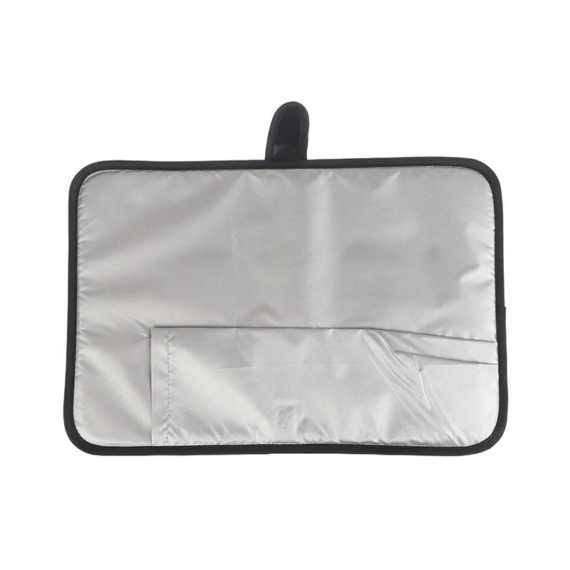 Hair Straightener Storage Bag Curling Heat-resistant Storage Bags Hair Flat Iron Straightener Curler Woman Folding Travel Bags Peaceful Pleasures Health and Wellness