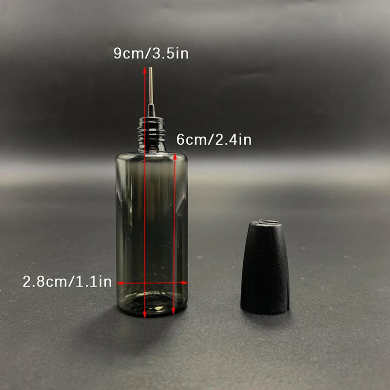 30ml Needle Tip PET Dispensing Bottle | Tattoo Nail Oil Art